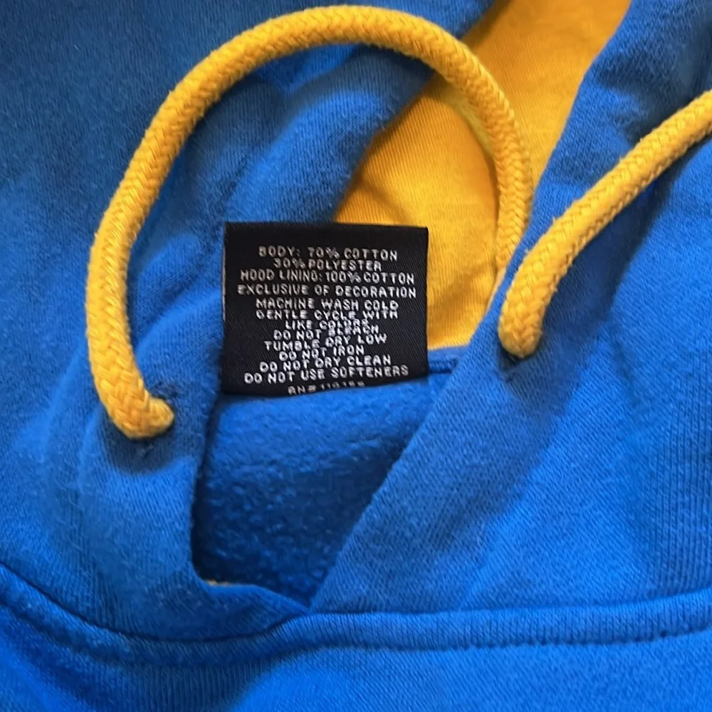 Unv Of California Hoodie Mens Large Blue UCLA Bruins Hoodie Colosseum
